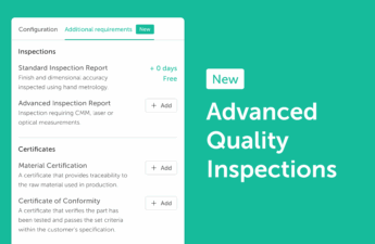 New: Easily Add Quality Inspections & Certifications to Your Fictiv Order